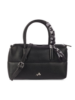 Metro - Women Casual Black Satchel with Detachable Sling (Set of 2)