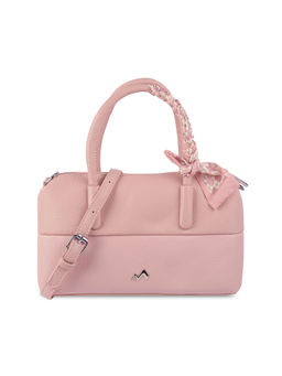 Metro - Women Casual Pink Satchel with Detachable Sling (Set of 2)