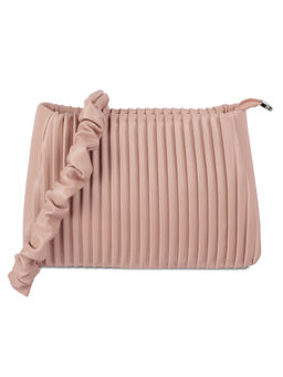 Mochi - Solid Pink Casual Sling & Cross Bag