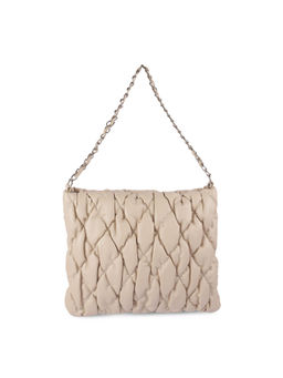 Metro - Women Casual Beige Handbag