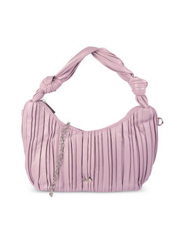Metro - Women Casual Purple Shoulder Bag with Detachable Sling