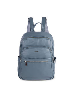 Mochi - Solid Blue Casual Backpacks