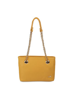Metro - Women Casual Yellow Tote Bag