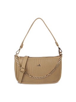 Metro - Women Casual Beige Sling & Cross Bag
