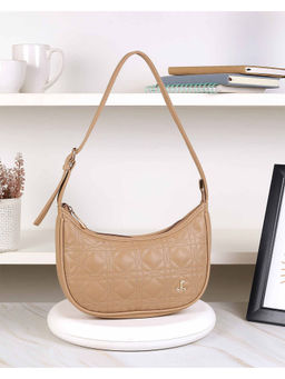 Mochi - Women Casual Beige Shoulder Bag