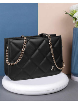 Mochi - Women Casual Black Sling & Cross Bag