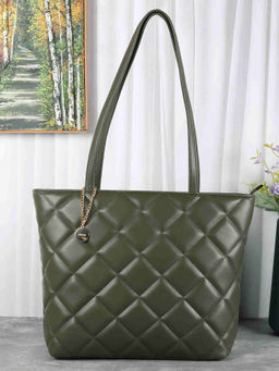 Mochi - Women Casual Green Tote Bag