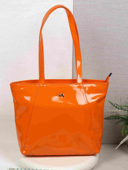 Metro - Women Casual Orange Tote Bag