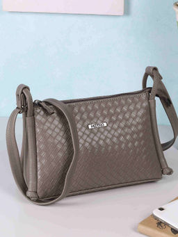 Metro - Women Casual Grey Sling & Cross Bag