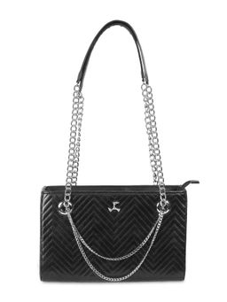 Mochi - Women Casual Black Shoulder Bag