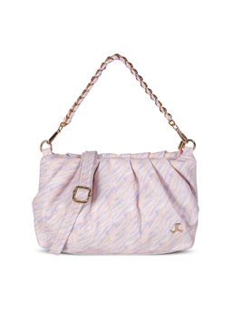 Mochi - Printed Pink Casual Sling & Cross Bag