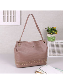 Metro - Solid Pink Casual Shoulder Bag