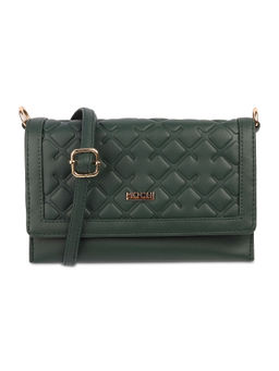Mochi - Solid Green Casual Sling Bag