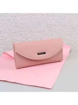 Metro - Solid Pink Casual Wallets