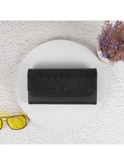 Mochi - Solid Black Casual Wallet