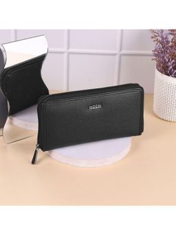 Mochi - Solid Black Casual Wallet