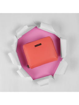 Mochi - Solid Peach Casual Wallet