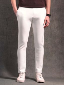 U.S. Polo Assn. Denim Co. - Men'S Mid Rise White Track Pants