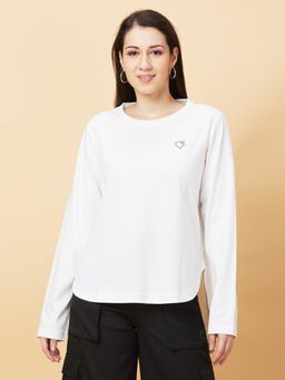 Being Human - Garments Womens T-Shirt Round Neck Snow White