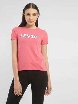 Levi's - Women's Brand Logo Round Neck T-Shirt