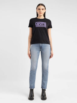 Levi's - Women's Brand Logo Crew Neck T-Shirts