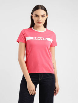 Levi's - Women's Brand Logo Crew Neck T-Shirt