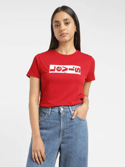 Levi's - Women's Brand Logo Crew Neck T-Shirt