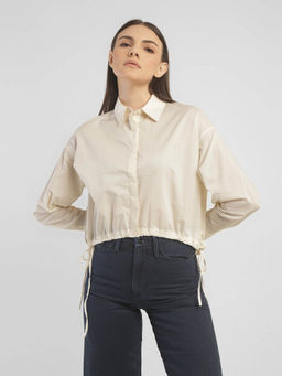 Levi's - Women's Solid Relaxed Fit Shirt