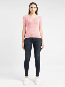 Levi's - Women's Striped Round Neck T-Shirt