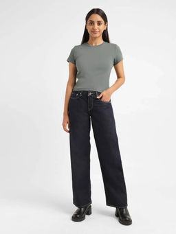 Levi's - Women's Mid Rise 94 Baggy Wide Leg Jeans