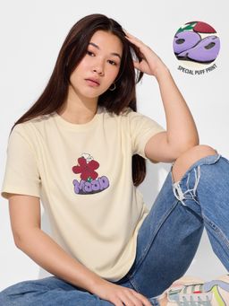 The Souled Store - Official Peanuts Mood Women Relaxed Fit T-Shirts