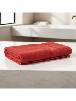 LANE LINEN - Colorado Luxury Cotton Red Bath Towel
