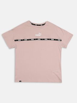 Puma - Power Tape Girls Pink T-shirt