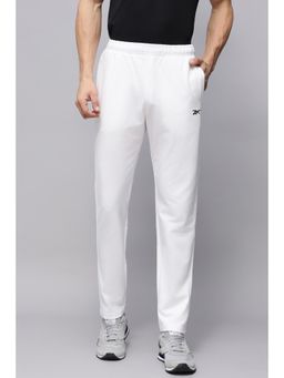 Reebok - Men White Straight Trackpant