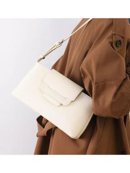 GAYA - Aria White Shoulder Bag