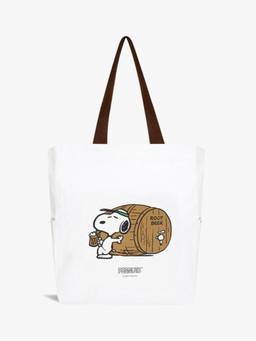 EcoRight - Zipper Tote Bag - Weekend Mood - Natural