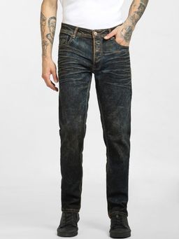 Jack & Jones - Blue Low Rise Tim Slim Jeans