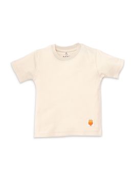 Honcho Baby - Baby Boys and Girls Regular Fit Cotton T-shirt - Off White