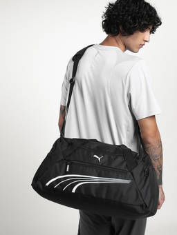 Puma - Unisex Fundamental Sports Duffle Bag Black