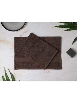 CORE Designed by SPACES - Day2Day Cotton Ultra Absorbency Hand Towel (40cmx60cm)-Dark Brown