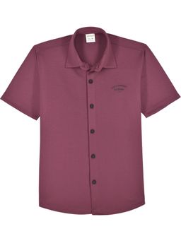 CAVIO - Boys Pink Cotton Blend Shirt