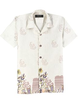 CHARCHIT - Boys Cream Cotton Blend Shirt