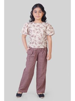 TINY GIRL - Girls Pink Cotton Co-Ord Set