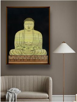 The Art House - Abstract Painting Multicolor (40X30 Inches)