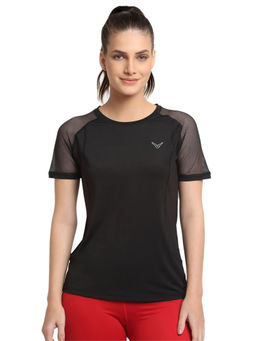 INVINCIBLE - Black Womens Regular Fit T Shirt