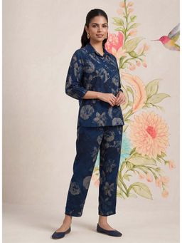 Lakshita - Navy Printed Co-ord Set