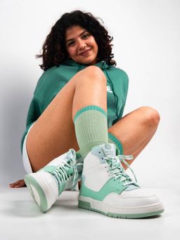 Bacca Bucci - Etherea Womens Sea Mint Pop High-Top Sneakers