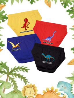 Nusyl - Boys Pterodactyl Printed Briefs (Pack of 4)