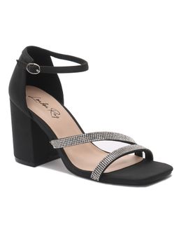 London Rag - Embellished Black Heels