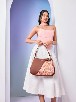 Zouk - Women Orange Nicobar Ira Handbag